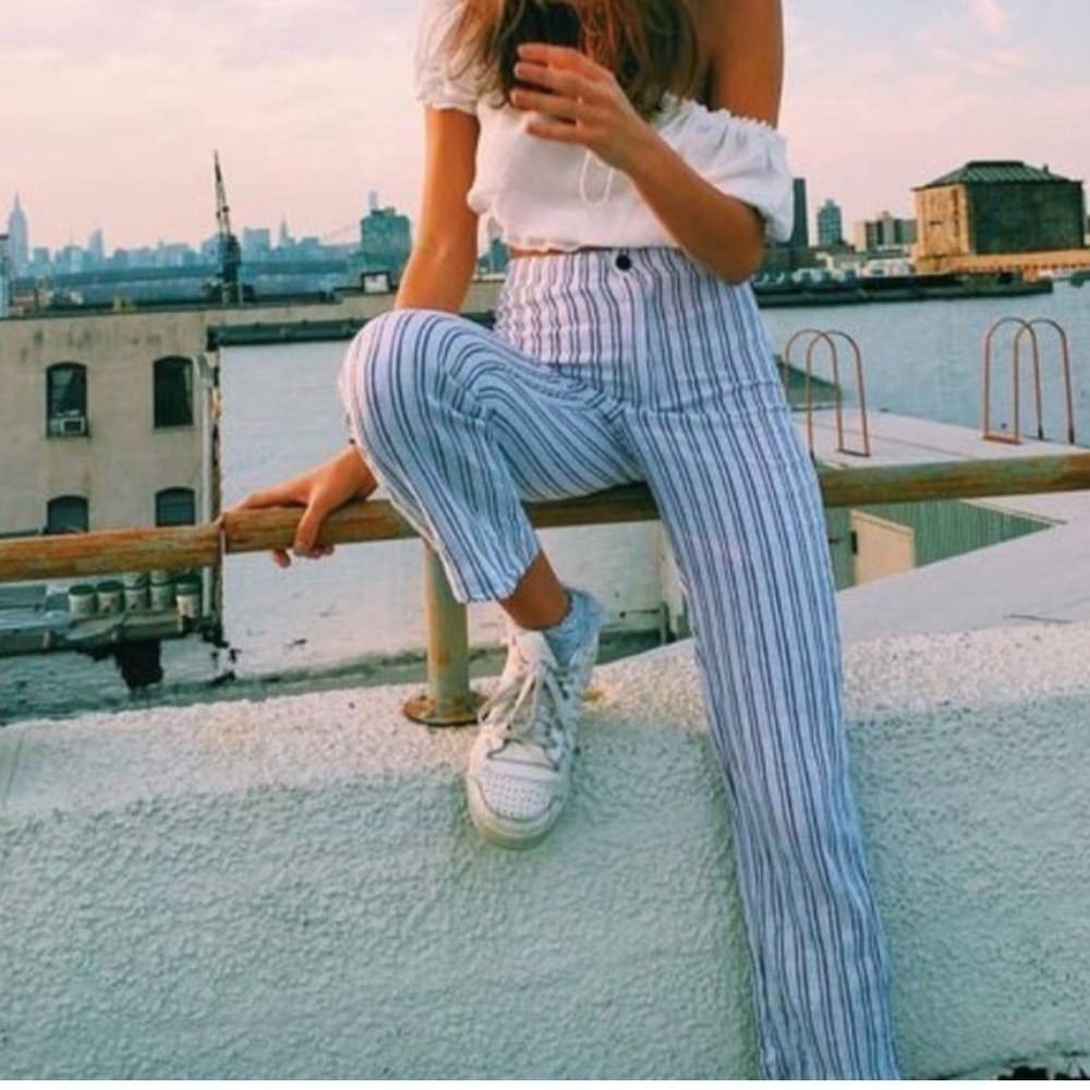 Brandy Melville striped pants